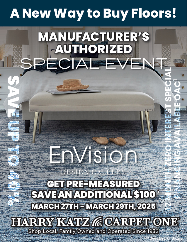 Exclusive Manufacturer’s Authorized Flooring Event — Save Big!